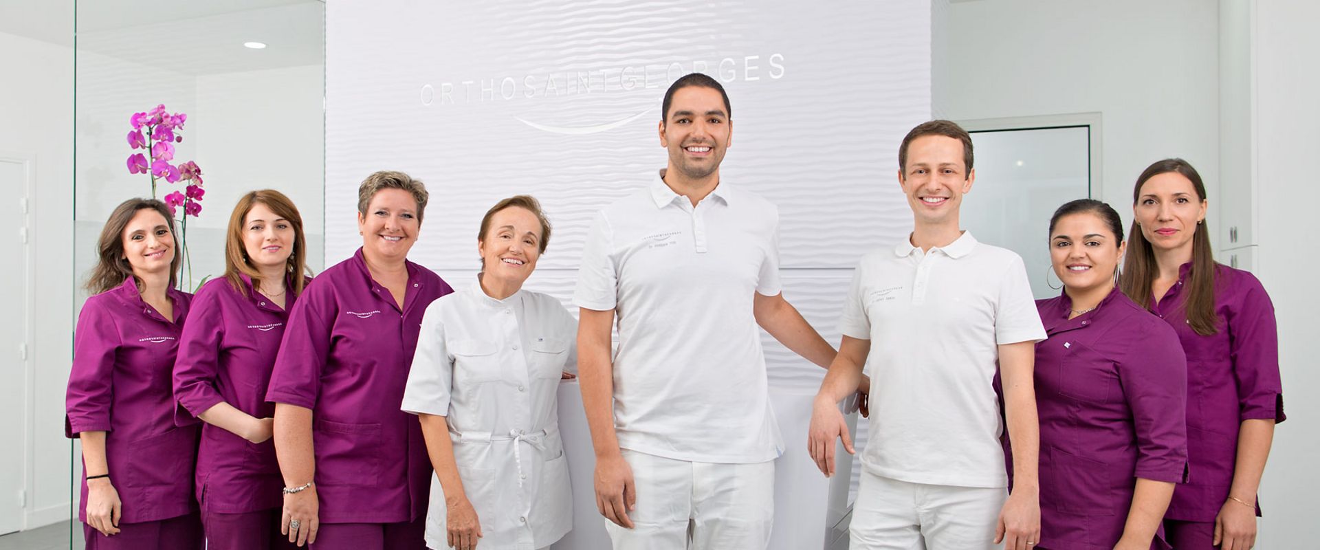 Equipe du cabinet d'orthodontie, Paris 9